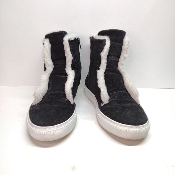 Joshua's high top faux wool lined women's shoes size 37 (Josh Sanders) - Picture 3 of 9